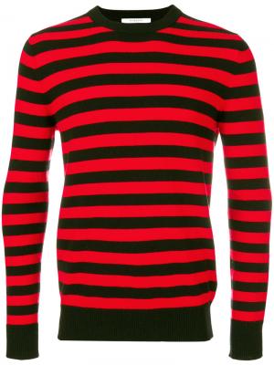 Полосатый трикотажный свитер Givenchy. Цвет: чёрный