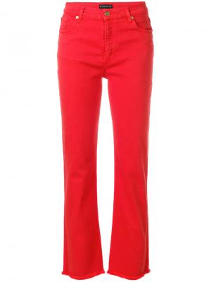 Прямые джинсы Etro. Цвет: красный
