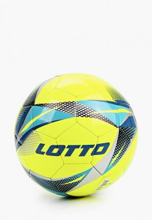 Мяч футбольный Lotto. Цвет: желтый