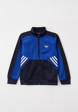Олимпийка adidas Originals. Цвет: синий
