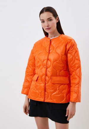 Куртка утепленная Befree. Цвет: оранжевый