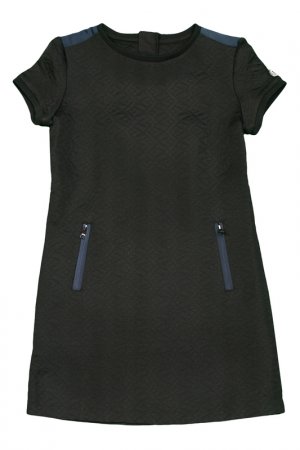 Платье KARL LAGERFELD KIDS. Цвет: черный