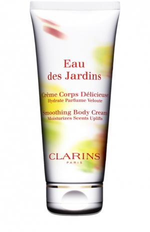 Крем для тела Eau des Jardins Clarins. Цвет: бесцветный