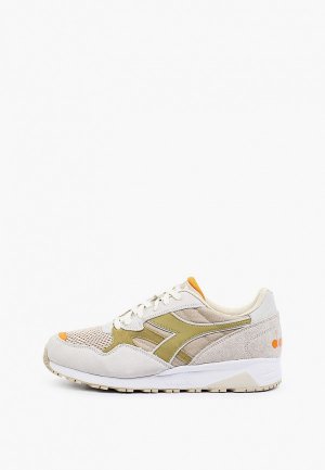 Кроссовки Diadora. Цвет: бежевый