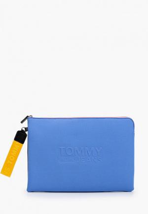 Чехол для ноутбука Tommy Jeans. Цвет: голубой
