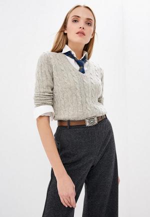 Пуловер Polo Ralph Lauren. Цвет: серый