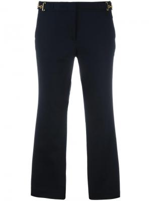 Укороченные брюки Michael Kors. Цвет: синий