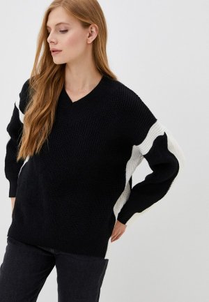 Пуловер LeOtra. Цвет: черный