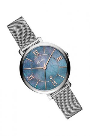 Наручные часы FOSSIL. Цвет: синий
