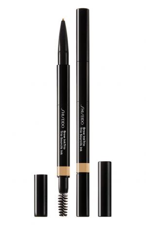 Моделирующий карандаш для бровей 3-в-1 InkTrio, 01 Blonde Shiseido. Цвет: бесцветный