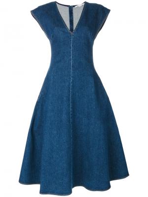 Джинсовое платье Ivy Organic Stella McCartney. Цвет: синий