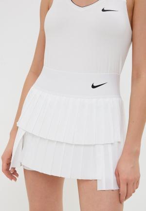 Юбка-шорты Nike. Цвет: белый