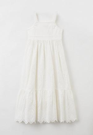 Сарафан Twinset Milano. Цвет: белый