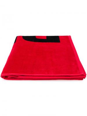 Пляжное полотенце BMT-Helleri Diesel. Цвет: красный