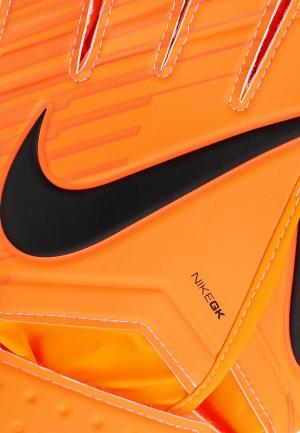 Перчатки вратарские Nike. Цвет: оранжевый