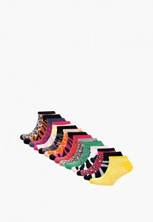 Носки 14 пар bb socks. Цвет: разноцветный