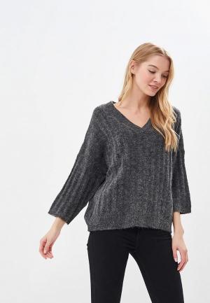 Пуловер Jacqueline de Yong. Цвет: серый