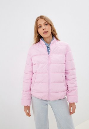 Куртка утепленная Befree. Цвет: розовый