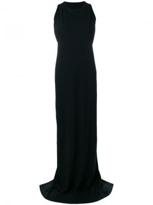 Column gown Rick Owens DRKSHDW. Цвет: чёрный