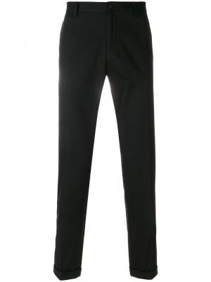 Классические брюки-чинос Dolce & Gabbana. Цвет: чёрный