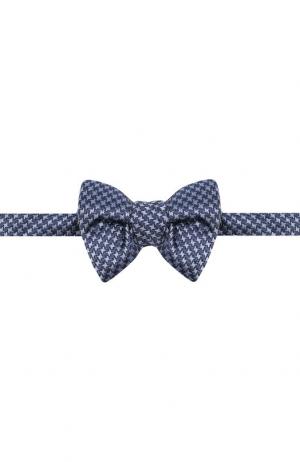 Шелковый галстук-бабочка Tom Ford. Цвет: синий