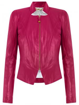 Leather jacket Tufi Duek. Цвет: розовый и фиолетовый