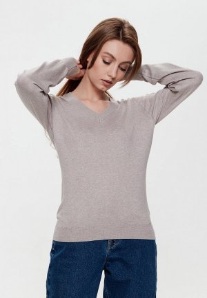 Пуловер Conte elegant. Цвет: бежевый