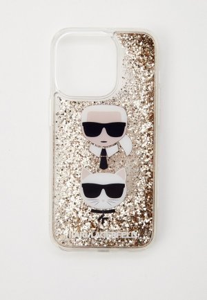Чехол для iPhone Karl Lagerfeld. Цвет: золотой