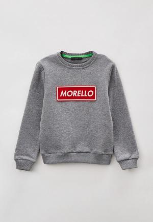 Свитшот Frankie Morello. Цвет: серый