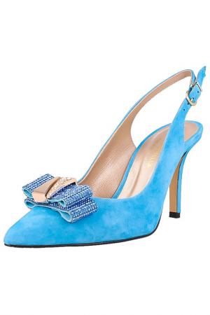 High heels sandals ROBERTO BOTELLA. Цвет: light blue