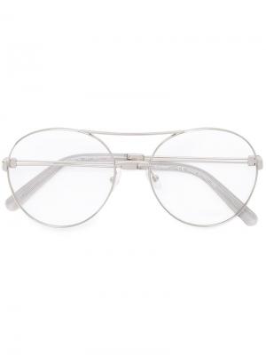 Очки для чтения Jacky Chloé Eyewear. Цвет: металлический