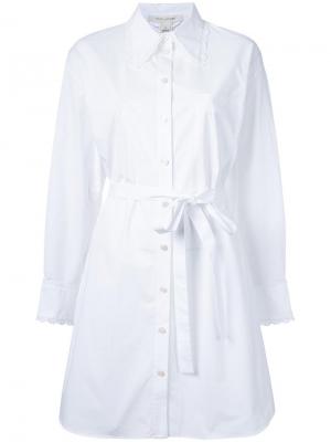 Платье-рубашка свободного кроя Marc Jacobs. Цвет: белый