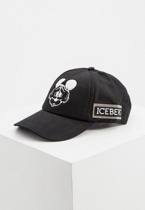 Бейсболка Iceberg. Цвет: черный