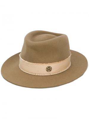 Шляпа Andre Maison Michel. Цвет: коричневый