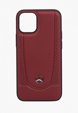 Чехол для iPhone Mercedes-Benz. Цвет: бордовый
