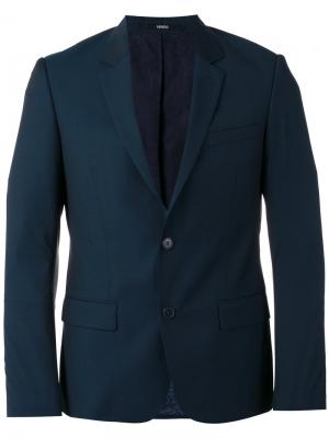 Однобортный пиджак Kenzo. Цвет: синий
