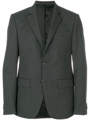 Классический пиджак Givenchy. Цвет: серый