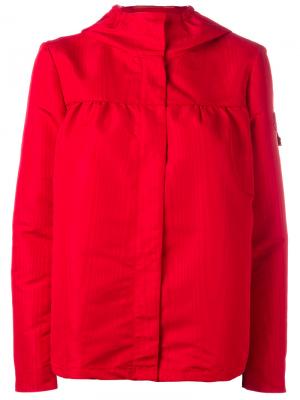 Куртка с капюшоном Moncler Gamme Rouge. Цвет: красный