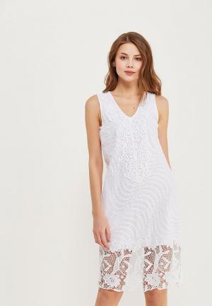 Платье Fresh Cotton. Цвет: белый
