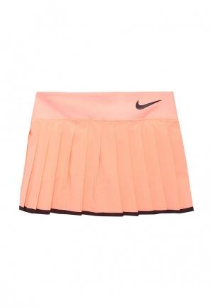Юбка-шорты Nike. Цвет: розовый