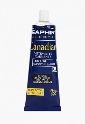 Крем для обуви Saphir. Цвет: черный