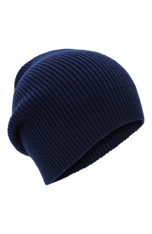 Кашемировая шапка Inverni. Цвет: синий