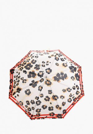 Зонт складной Boutique Moschino. Цвет: бежевый