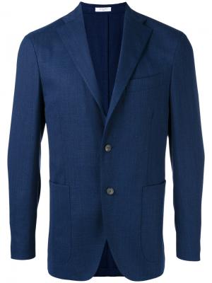 Классический пиджак Boglioli. Цвет: синий