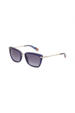Солнцезащитные очки FURLA. Цвет: синий