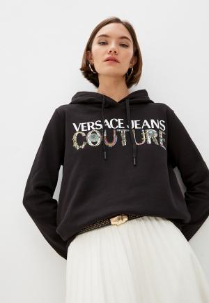 Худи Versace Jeans Couture. Цвет: черный