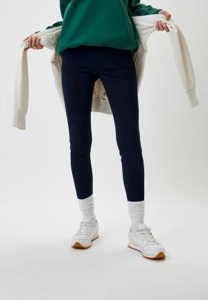 Джеггинсы UNIQLO. Цвет: синий