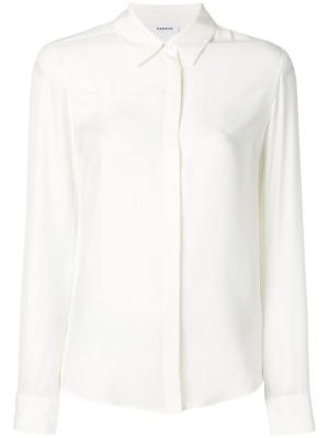 Classic long sleeved blouse P.A.R.O.S.H.. Цвет: белый
