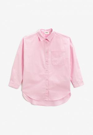 Рубашка Koton. Цвет: розовый