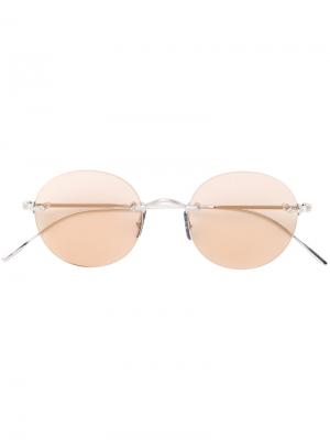 Солнцезащитные очки Keil Oliver Peoples. Цвет: телесный